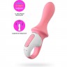 Нереалистичный вибратор SATISFYER AIR PUMP BOOTY 5 розовый J2018-265