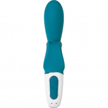 Нереалистичный вибратор SATISFYER Hug me, силикон, синий Нереалистичный вибратор SATISFYER Hug me, силикон, синий