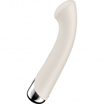 Вибратор для точки G с ротацией SATISFYER SPINNING G-SPOT 1 бежевый Вибратор для точки G с ротацией SATISFYER SPINNING G-SPOT 1 бежевый